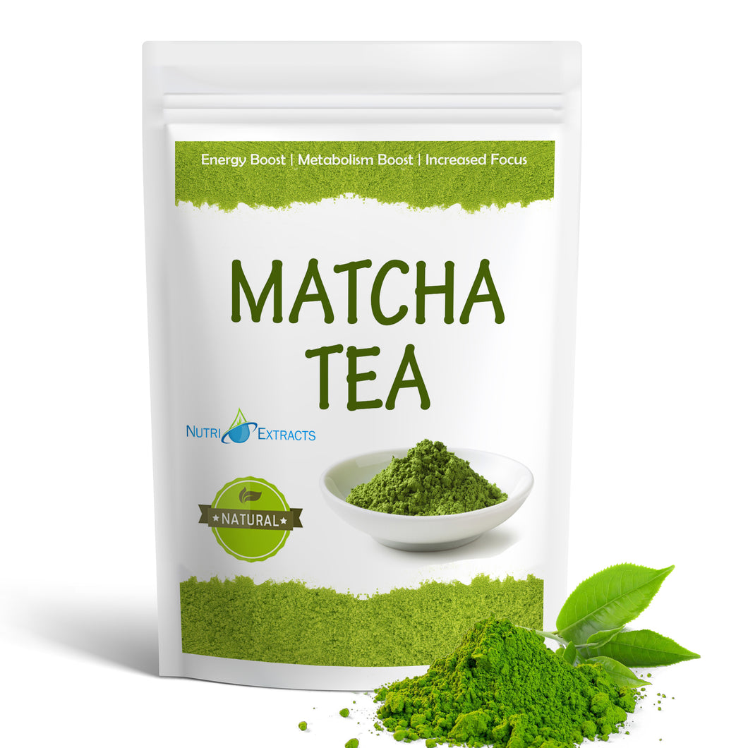 Matcha Green Tea Powder - 100g (Up to 100 Servings) | Ideal for Lattes, Smoothies, Energy, Focus & Detox
