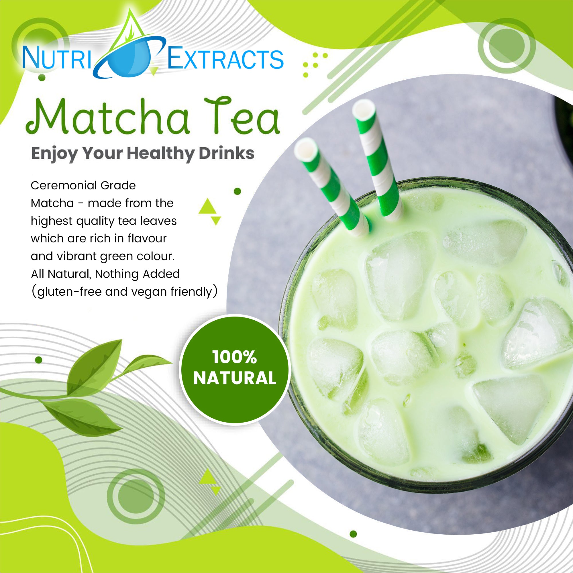Matcha Green Tea Powder Ceremonial Grade – NutriExtracts