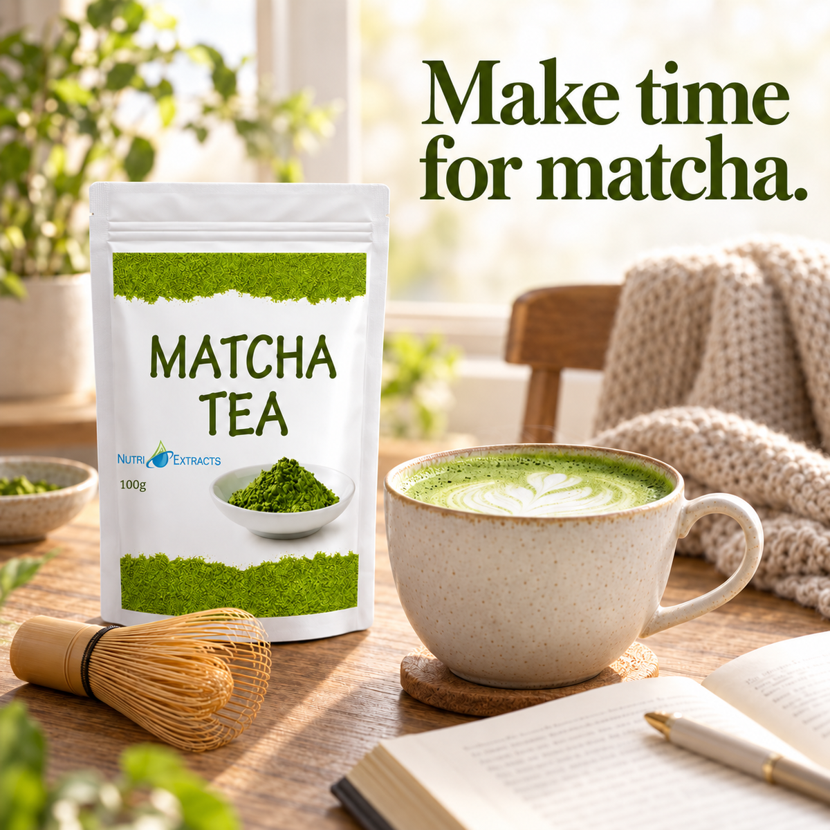 Original Ceremonial Matcha Green Tea Powder – 100g