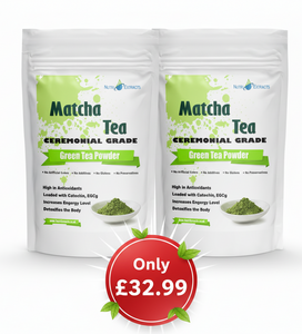 200g x2 Matcha Green Tea Powder Pouch (Up to 200 Servings) | Ideal for Lattes, Smoothies, Energy, Focus & Detox